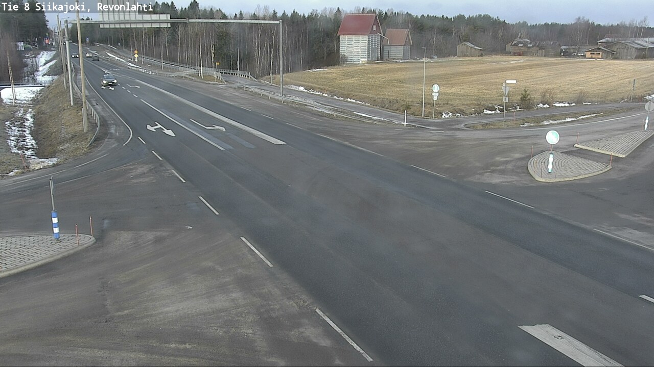 Kelikamerat Kuva Tie 8 Siikajoki, Revonlahti, Siikajoki, Pohjois-Pohjanmaa