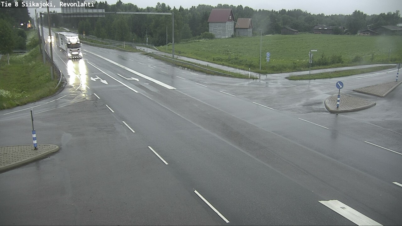 Kelikamerat Kuva Tie 8 Siikajoki, Revonlahti, Siikajoki, Pohjois-Pohjanmaa