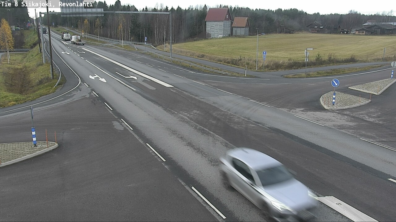 Kelikamerat Kuva Tie 8 Siikajoki, Revonlahti, Siikajoki, Pohjois-Pohjanmaa