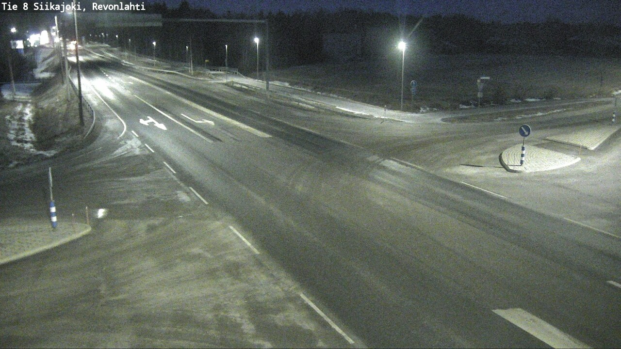 Kelikamerat Kuva Tie 8 Siikajoki, Revonlahti, Siikajoki, Pohjois-Pohjanmaa