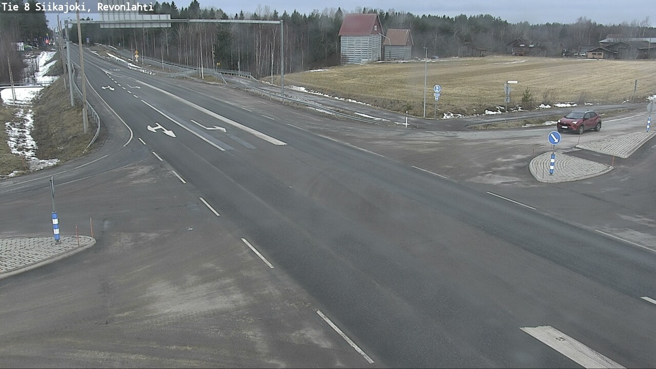 Kelikamerat Kuva Tie 8 Siikajoki, Revonlahti, Siikajoki, Pohjois-Pohjanmaa