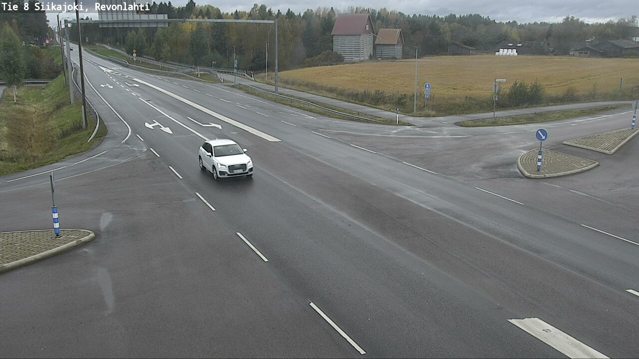 Kelikamerat Kuva Tie 8 Siikajoki, Revonlahti, Siikajoki, Pohjois-Pohjanmaa