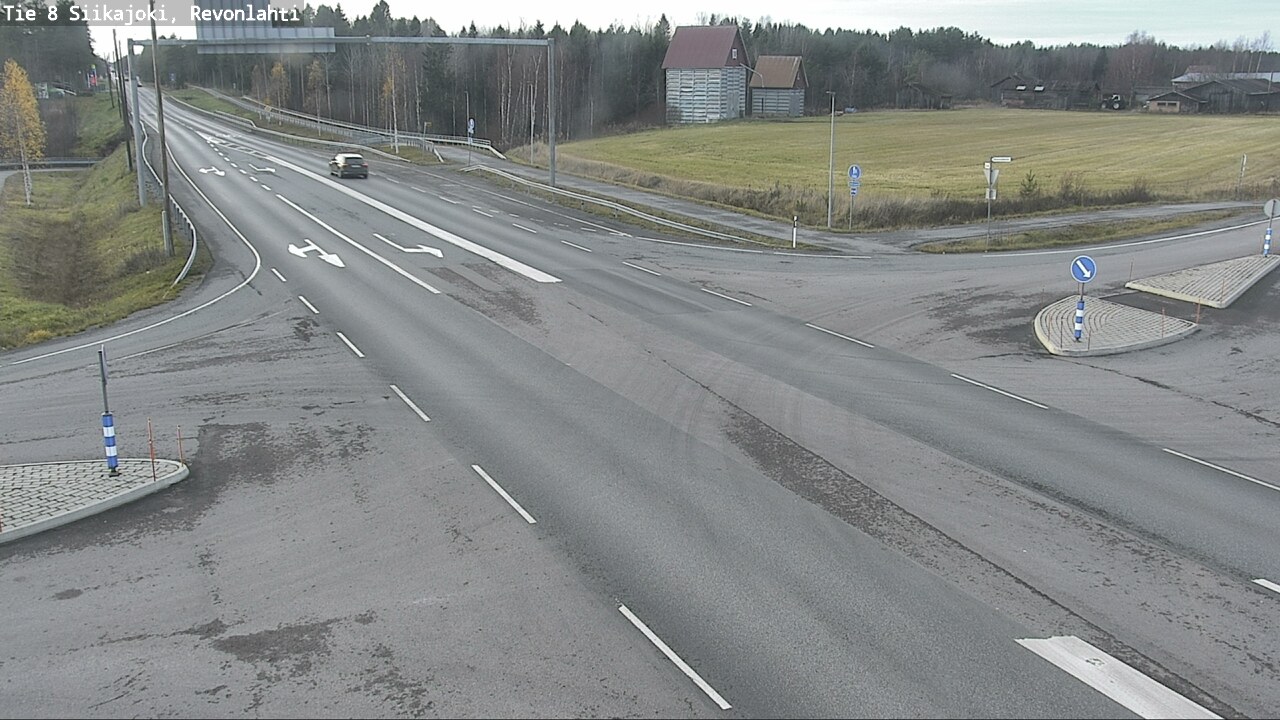 Kelikamerat Kuva Tie 8 Siikajoki, Revonlahti, Siikajoki, Pohjois-Pohjanmaa