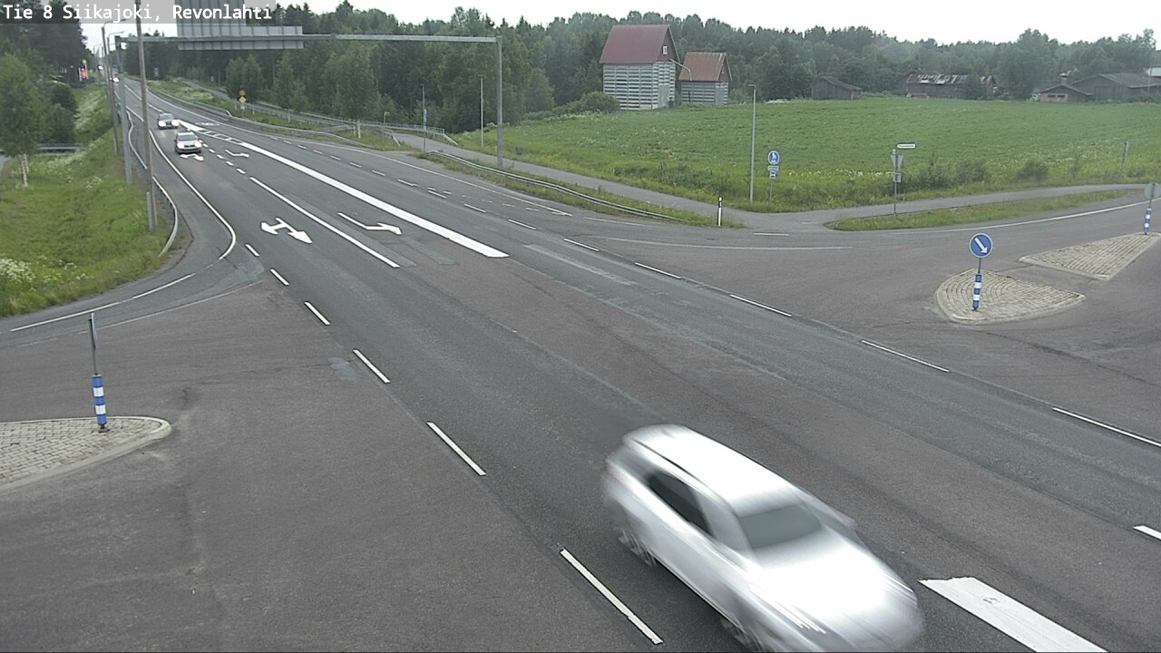 Kelikamerat Kuva Tie 8 Siikajoki, Revonlahti, Siikajoki, Pohjois-Pohjanmaa