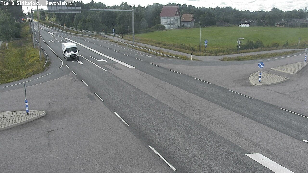 Kelikamerat Kuva Tie 8 Siikajoki, Revonlahti, Siikajoki, Pohjois-Pohjanmaa
