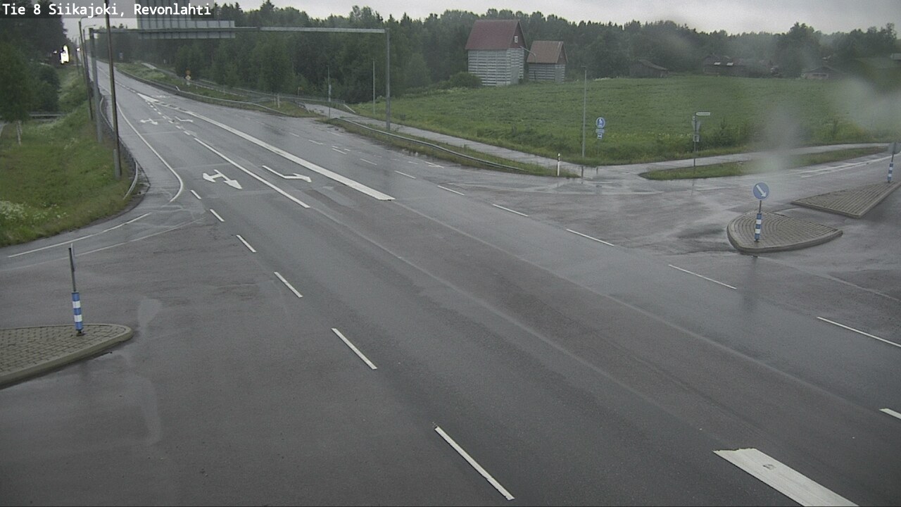 Kelikamerat Kuva Tie 8 Siikajoki, Revonlahti, Siikajoki, Pohjois-Pohjanmaa