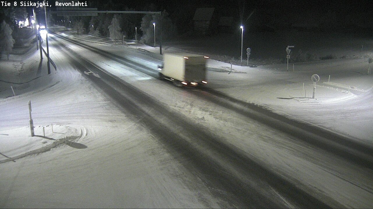 Kelikamerat Kuva Tie 8 Siikajoki, Revonlahti, Siikajoki, Pohjois-Pohjanmaa