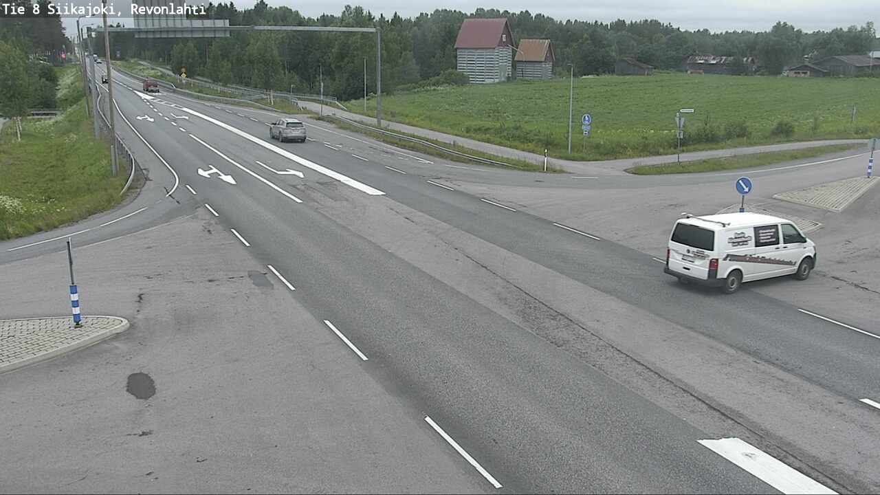 Kelikamerat Kuva Tie 8 Siikajoki, Revonlahti, Siikajoki, Pohjois-Pohjanmaa