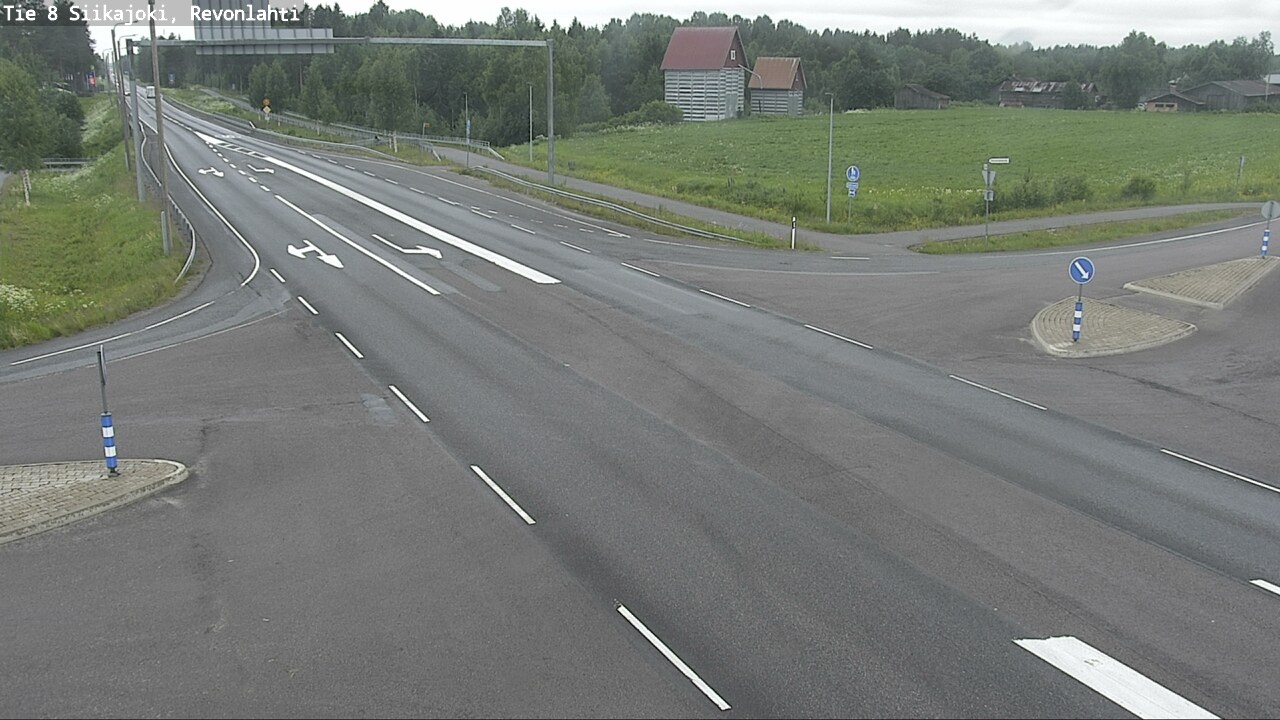 Kelikamerat Kuva Tie 8 Siikajoki, Revonlahti, Siikajoki, Pohjois-Pohjanmaa