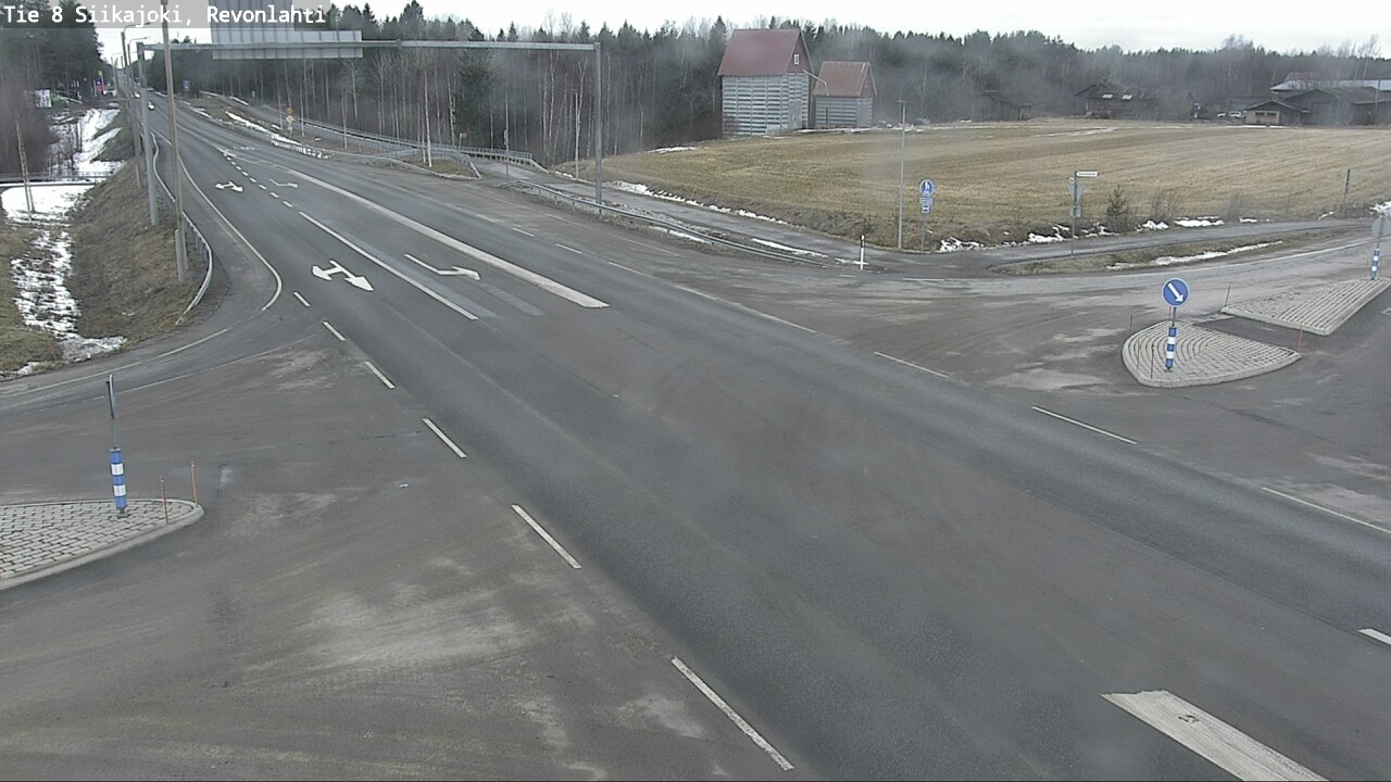 Kelikamerat Kuva Tie 8 Siikajoki, Revonlahti, Siikajoki, Pohjois-Pohjanmaa