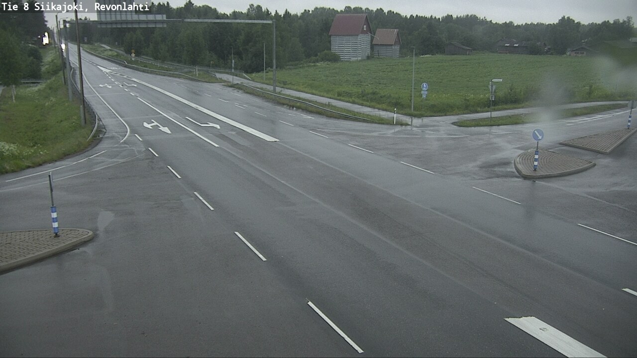 Kelikamerat Kuva Tie 8 Siikajoki, Revonlahti, Siikajoki, Pohjois-Pohjanmaa