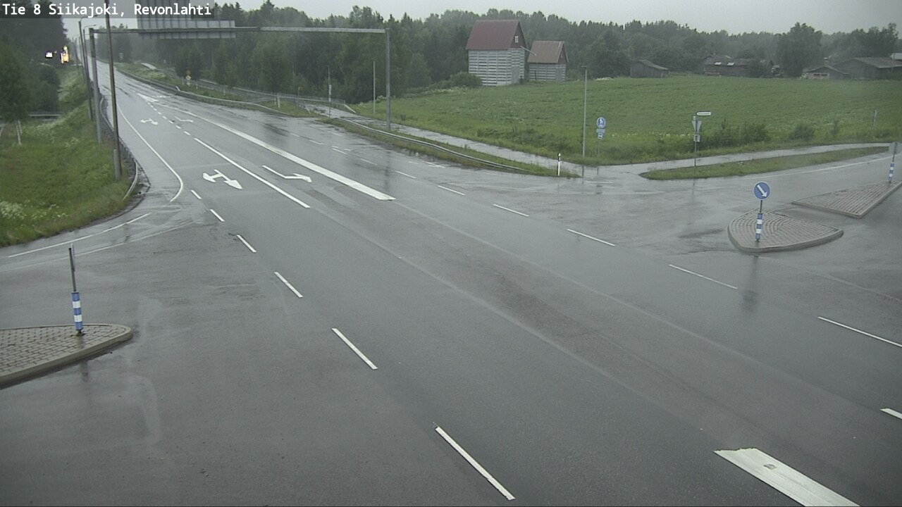 Kelikamerat Kuva Tie 8 Siikajoki, Revonlahti, Siikajoki, Pohjois-Pohjanmaa