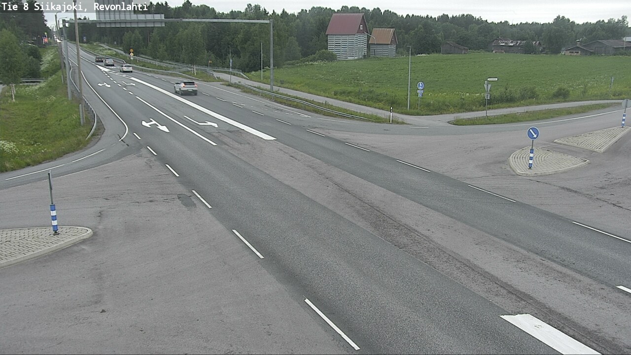 Kelikamerat Kuva Tie 8 Siikajoki, Revonlahti, Siikajoki, Pohjois-Pohjanmaa