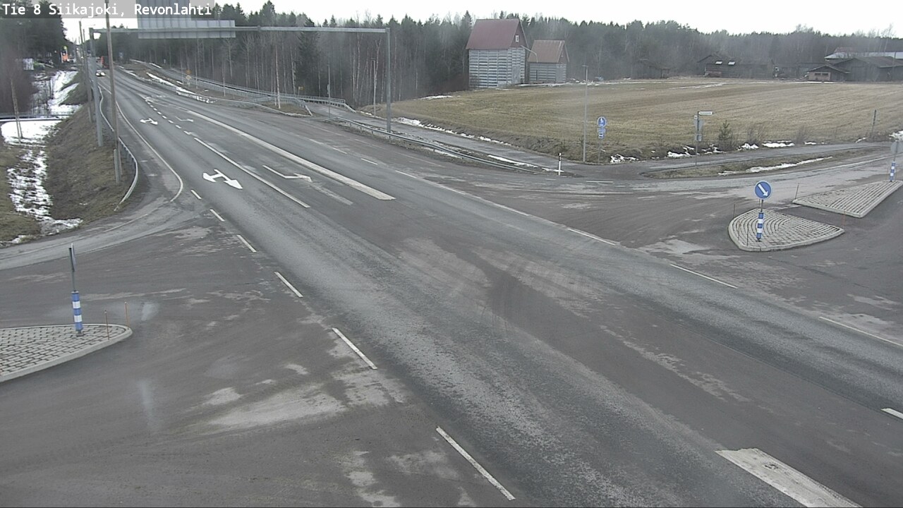 Kelikamerat Kuva Tie 8 Siikajoki, Revonlahti, Siikajoki, Pohjois-Pohjanmaa