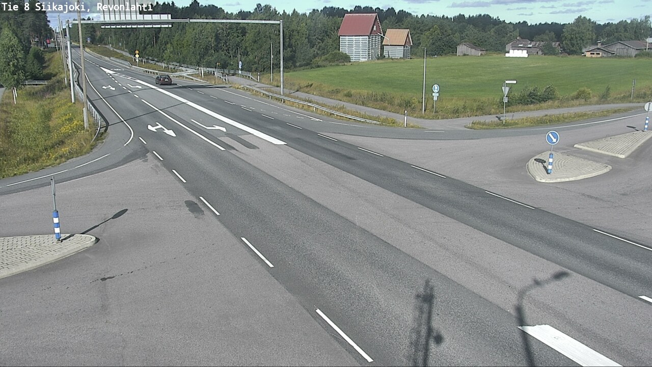 Kelikamerat Kuva Tie 8 Siikajoki, Revonlahti, Siikajoki, Pohjois-Pohjanmaa