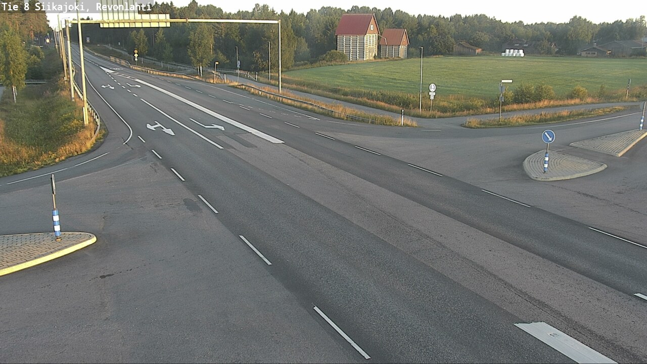 Kelikamerat Kuva Tie 8 Siikajoki, Revonlahti, Siikajoki, Pohjois-Pohjanmaa