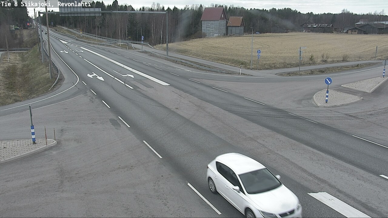 Kelikamerat Kuva Tie 8 Siikajoki, Revonlahti, Siikajoki, Pohjois-Pohjanmaa