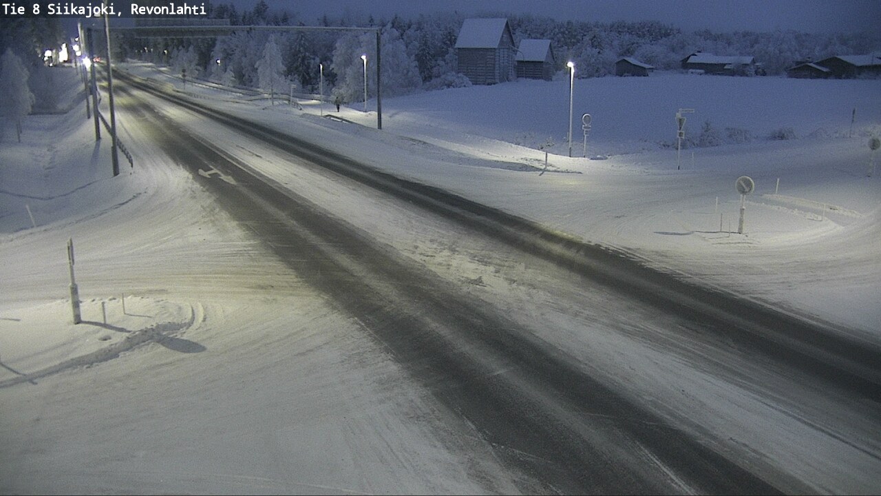 Kelikamerat Kuva Tie 8 Siikajoki, Revonlahti, Siikajoki, Pohjois-Pohjanmaa