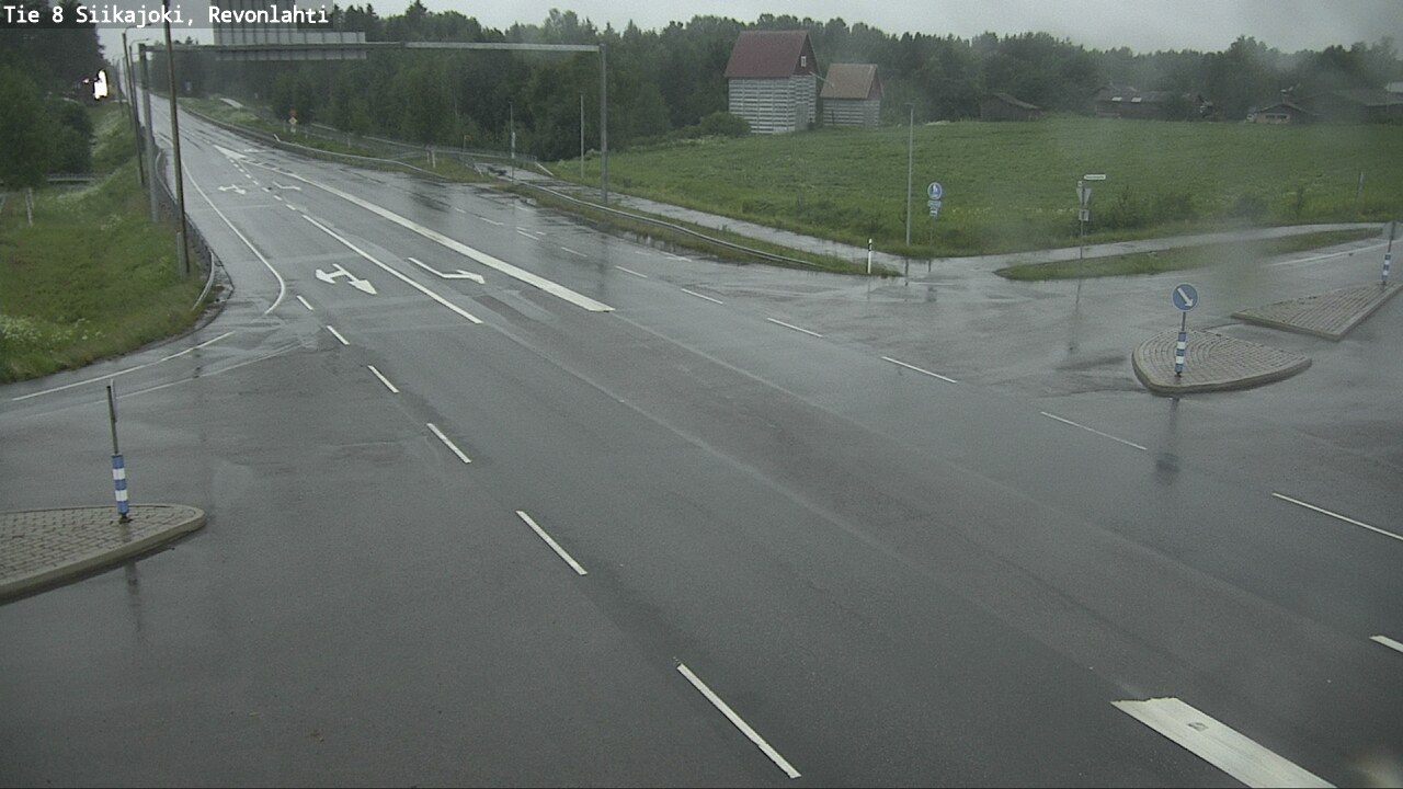 Kelikamerat Kuva Tie 8 Siikajoki, Revonlahti, Siikajoki, Pohjois-Pohjanmaa