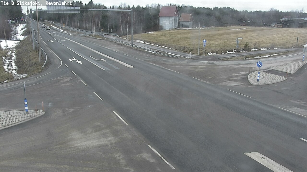 Kelikamerat Kuva Tie 8 Siikajoki, Revonlahti, Siikajoki, Pohjois-Pohjanmaa