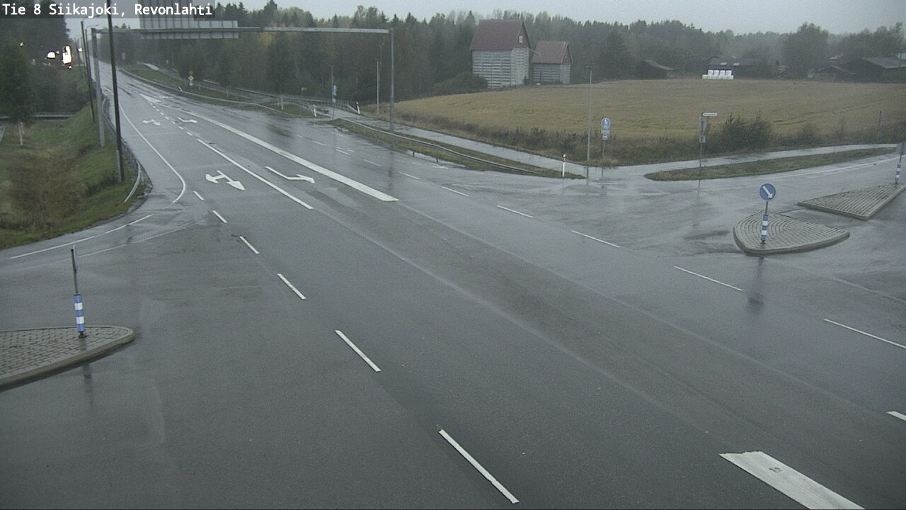 Kelikamerat Kuva Tie 8 Siikajoki, Revonlahti, Siikajoki, Pohjois-Pohjanmaa