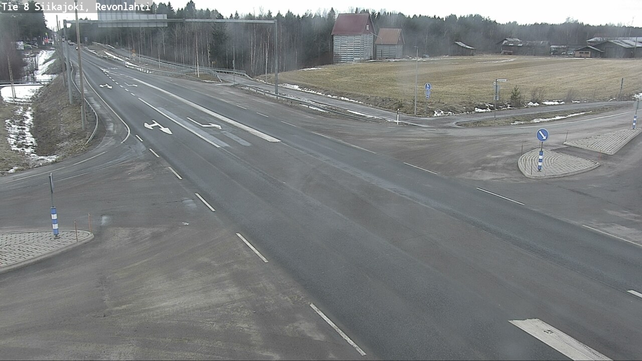 Kelikamerat Kuva Tie 8 Siikajoki, Revonlahti, Siikajoki, Pohjois-Pohjanmaa