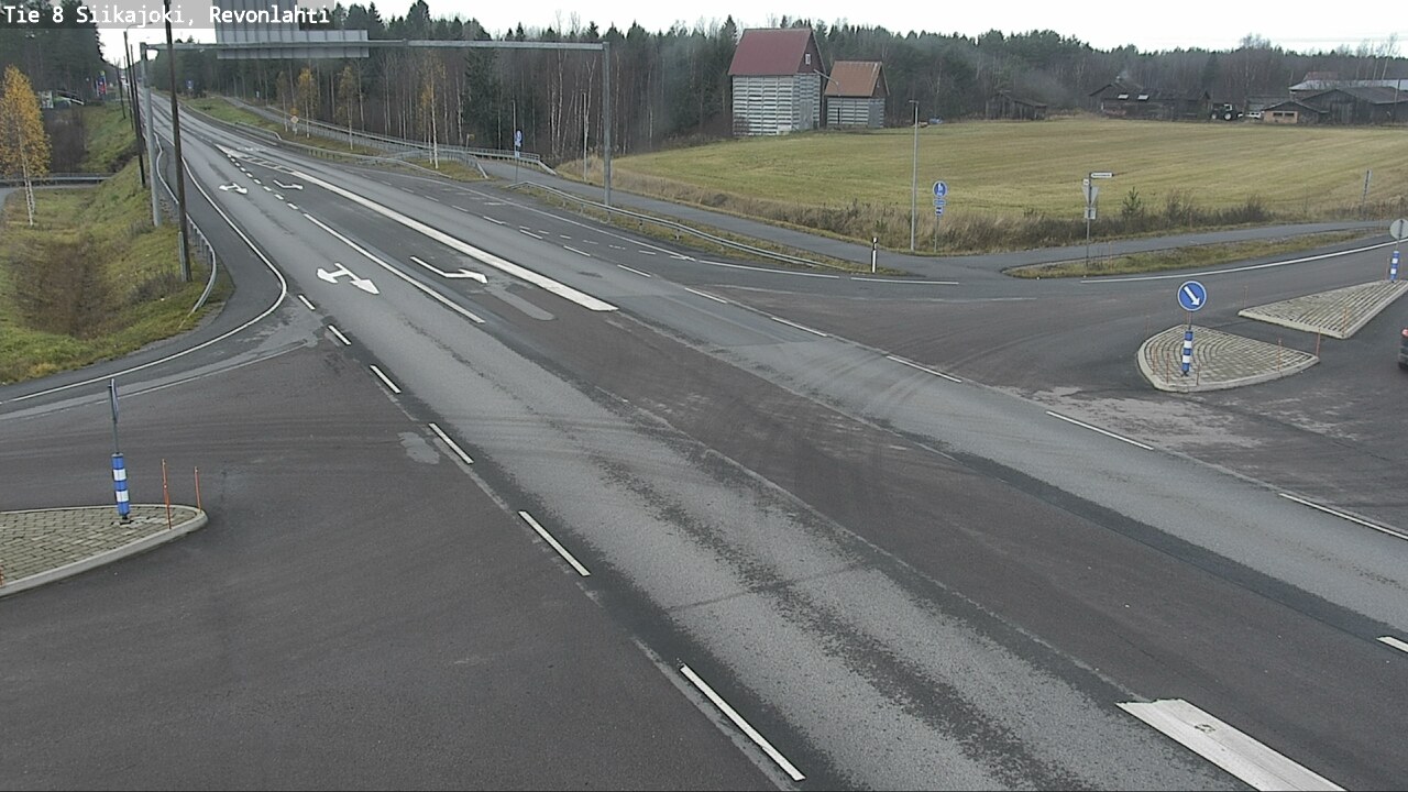 Kelikamerat Kuva Tie 8 Siikajoki, Revonlahti, Siikajoki, Pohjois-Pohjanmaa