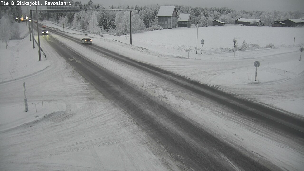 Kelikamerat Kuva Tie 8 Siikajoki, Revonlahti, Siikajoki, Pohjois-Pohjanmaa