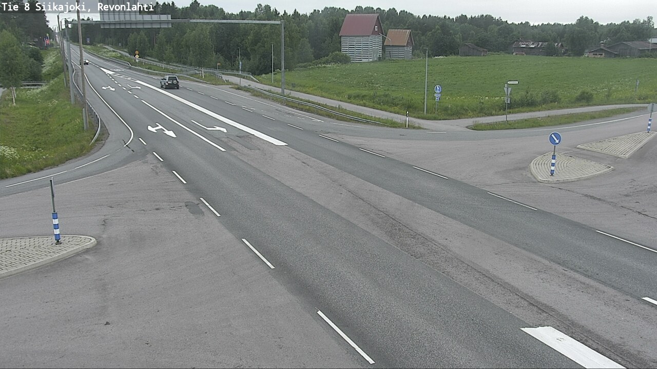 Kelikamerat Kuva Tie 8 Siikajoki, Revonlahti, Siikajoki, Pohjois-Pohjanmaa