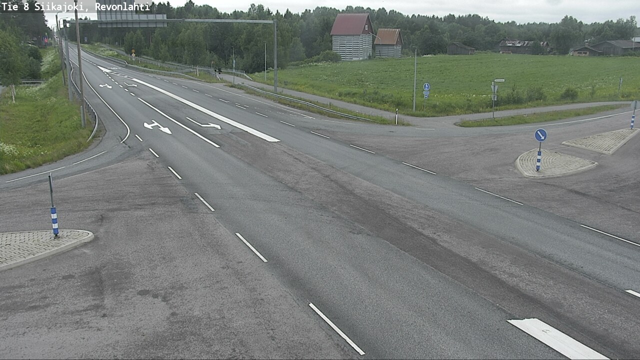 Kelikamerat Kuva Tie 8 Siikajoki, Revonlahti, Siikajoki, Pohjois-Pohjanmaa
