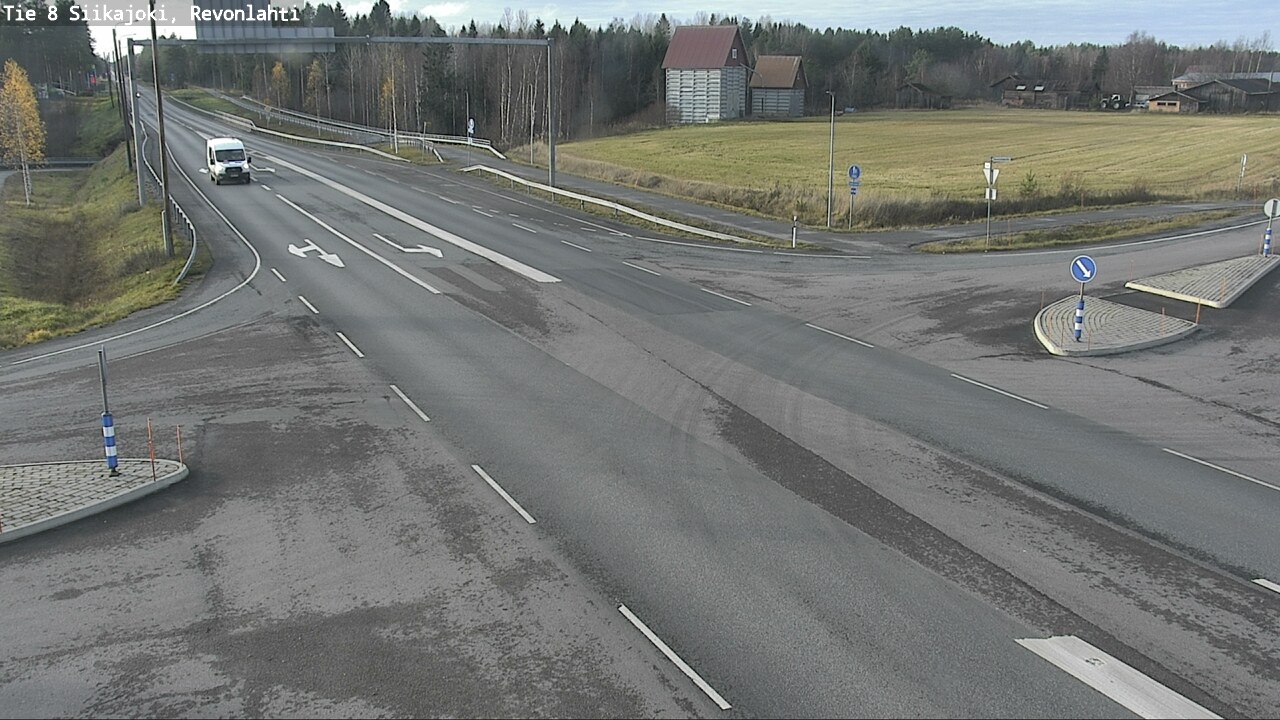 Kelikamerat Kuva Tie 8 Siikajoki, Revonlahti, Siikajoki, Pohjois-Pohjanmaa