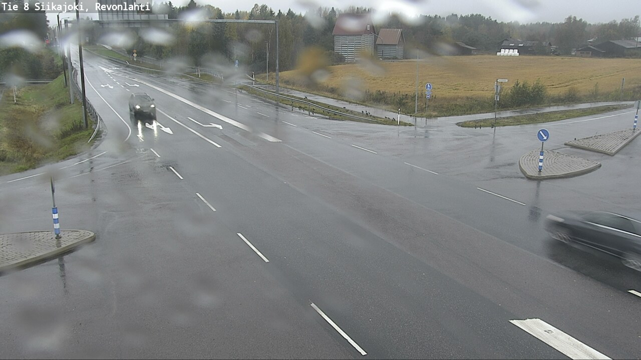 Weather Camera Image Väg 8 Siikajoki, Revolax, Siikajoki, Pohjois-Pohjanmaa