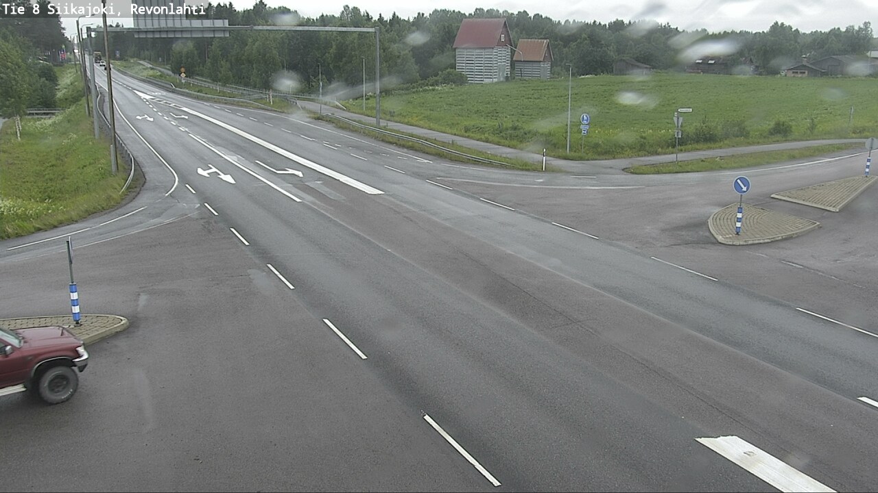 Weather Camera Image Road 8 Siikajoki, Revonlahti, Siikajoki, Pohjois-Pohjanmaa