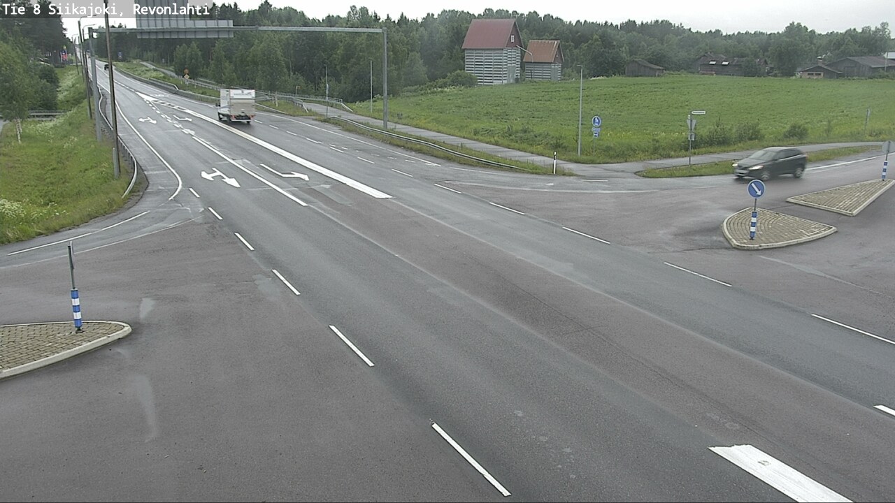 Kelikamerat Kuva Tie 8 Siikajoki, Revonlahti, Siikajoki, Pohjois-Pohjanmaa