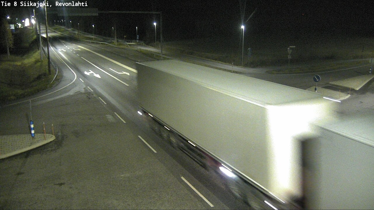 Kelikamerat Kuva Tie 8 Siikajoki, Revonlahti, Siikajoki, Pohjois-Pohjanmaa