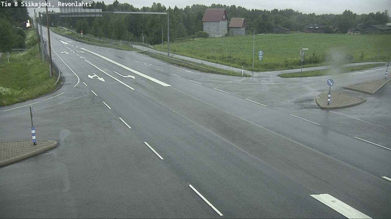 Kelikamerat Kuva Tie 8 Siikajoki, Revonlahti, Siikajoki, Pohjois-Pohjanmaa