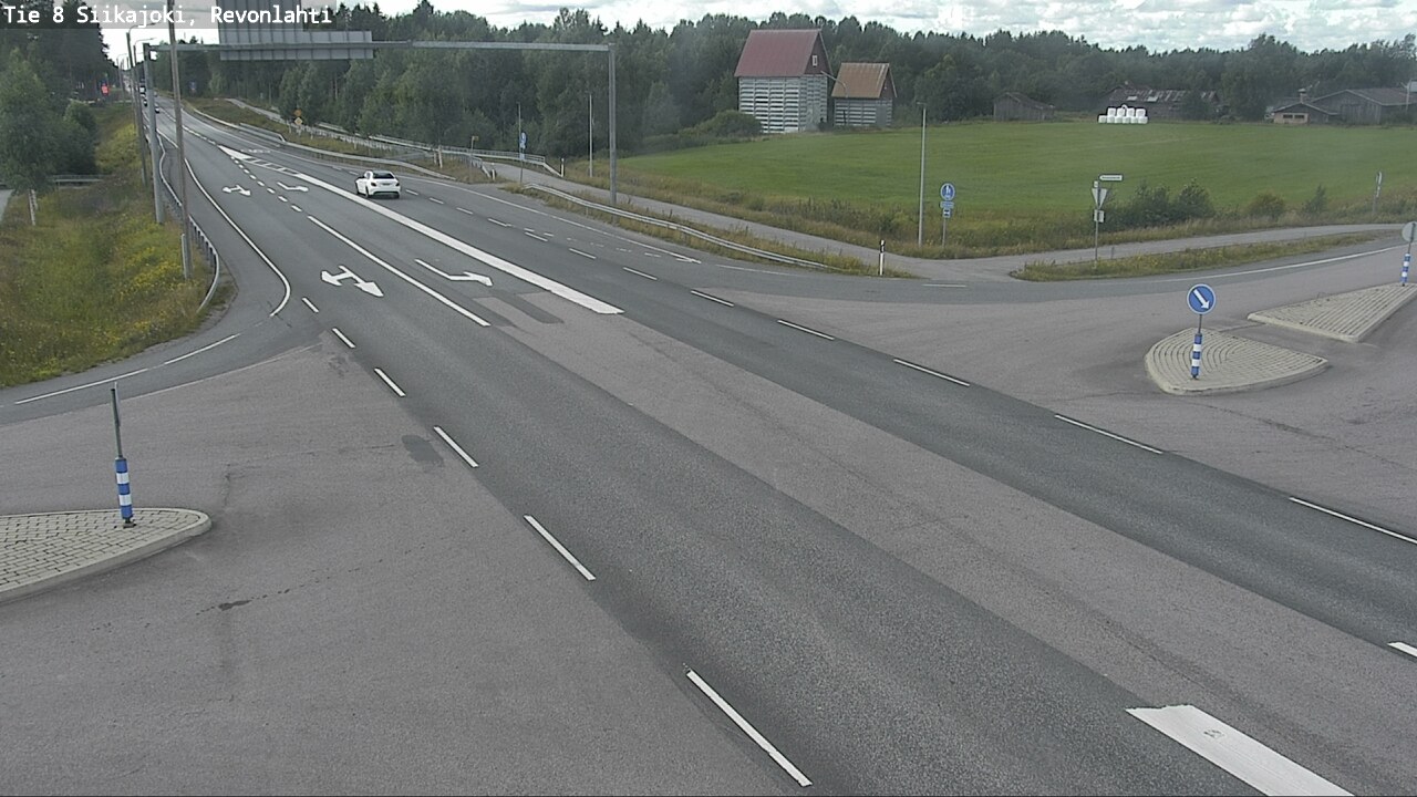Kelikamerat Kuva Tie 8 Siikajoki, Revonlahti, Siikajoki, Pohjois-Pohjanmaa