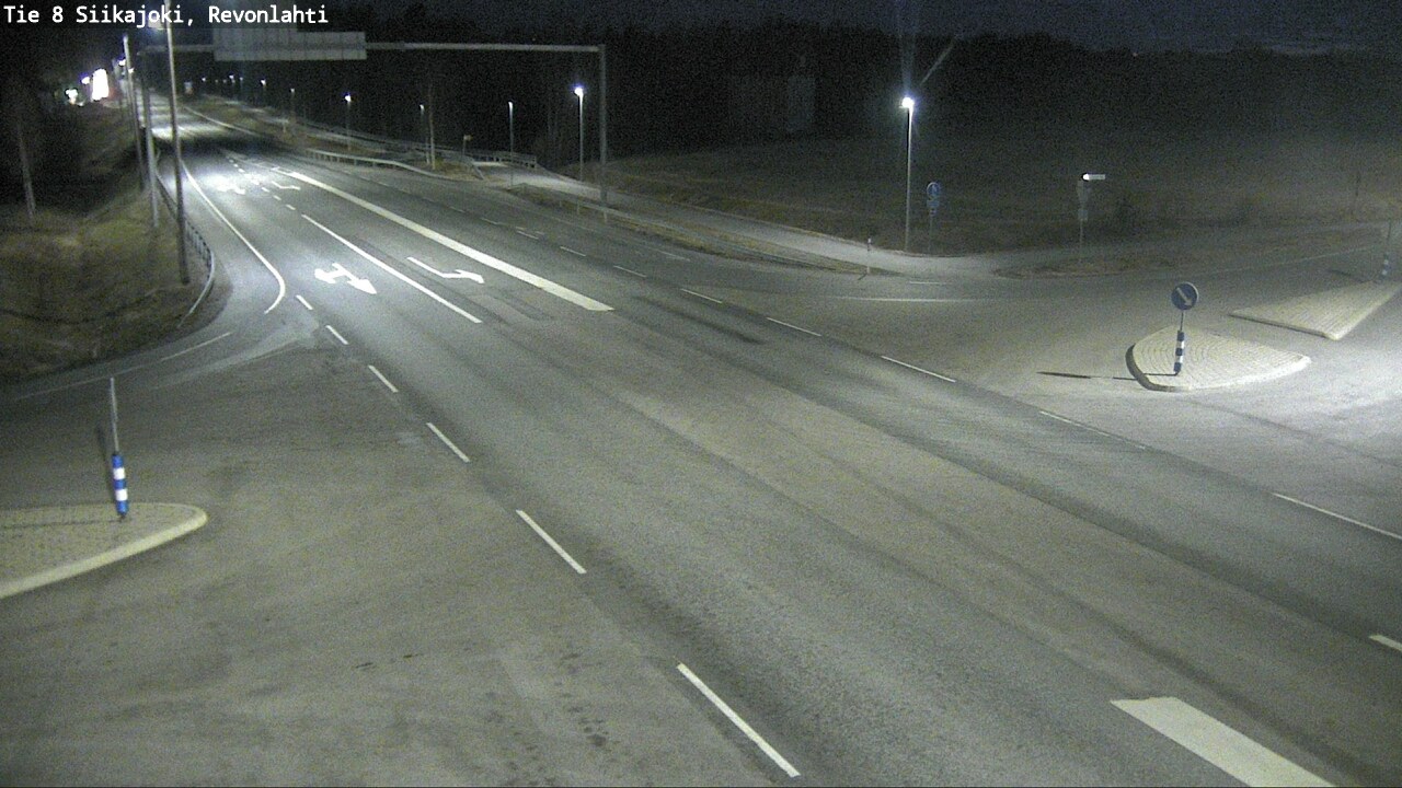Weather Camera Image Väg 8 Siikajoki, Revolax, Siikajoki, Pohjois-Pohjanmaa