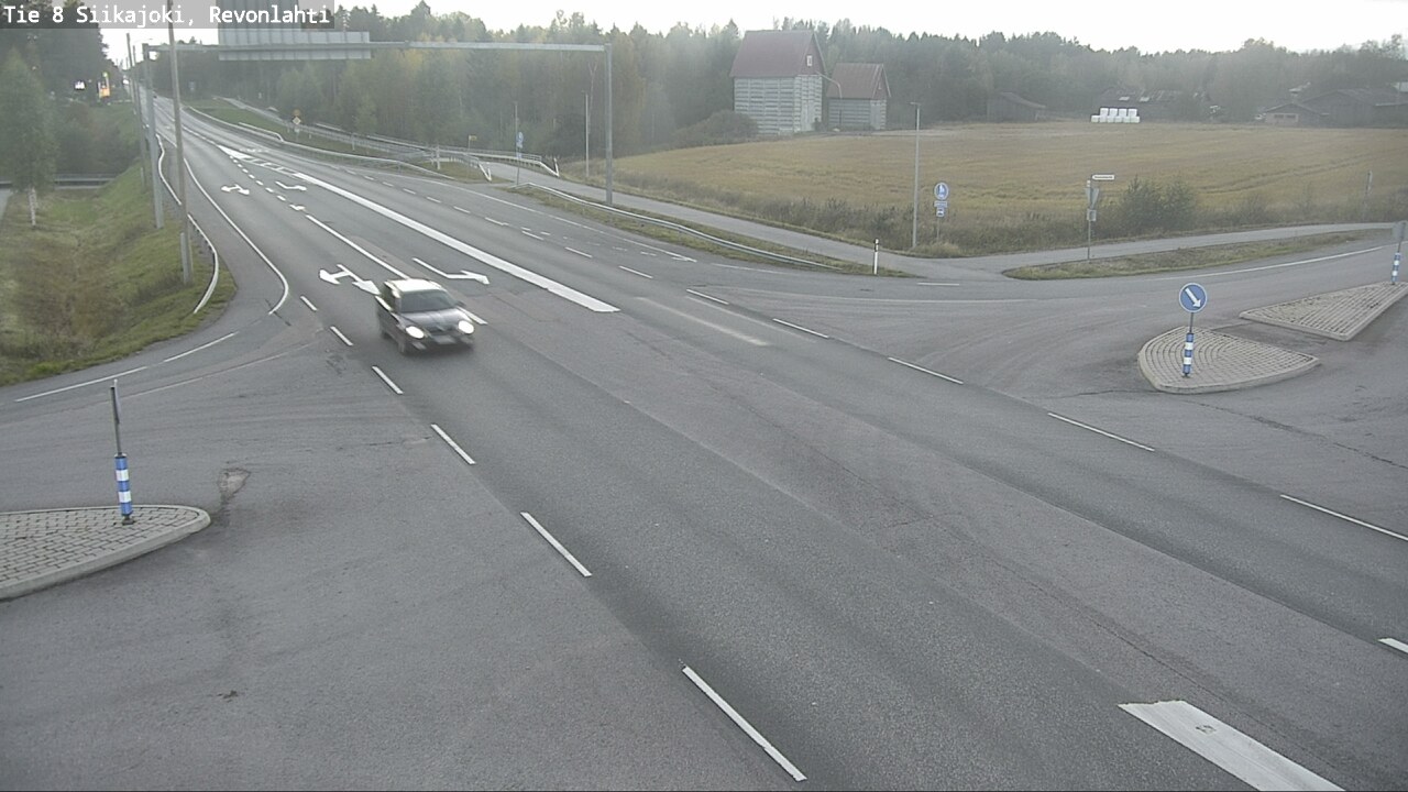 Kelikamerat Kuva Tie 8 Siikajoki, Revonlahti, Siikajoki, Pohjois-Pohjanmaa