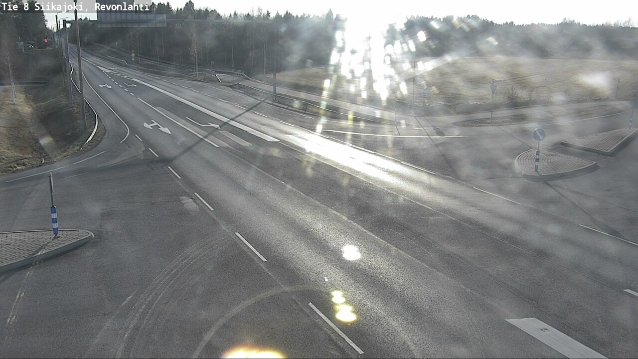 Weather Camera Image Väg 8 Siikajoki, Revolax, Siikajoki, Pohjois-Pohjanmaa