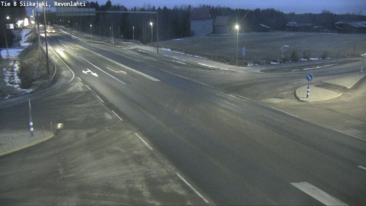 Kelikamerat Kuva Tie 8 Siikajoki, Revonlahti, Siikajoki, Pohjois-Pohjanmaa