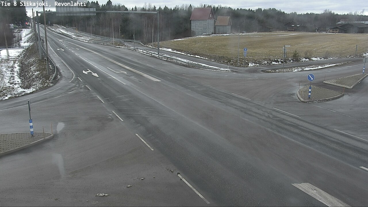 Kelikamerat Kuva Tie 8 Siikajoki, Revonlahti, Siikajoki, Pohjois-Pohjanmaa