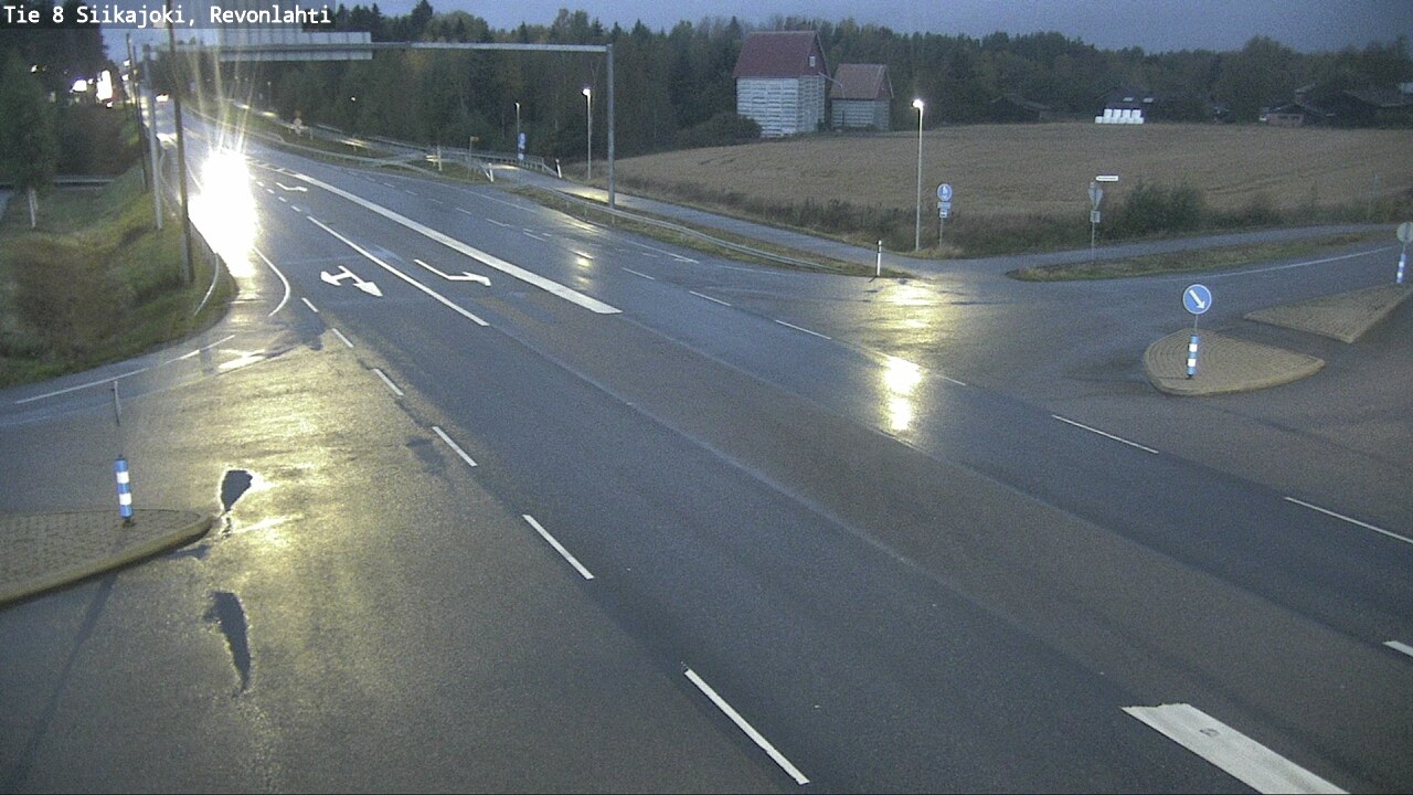Kelikamerat Kuva Tie 8 Siikajoki, Revonlahti, Siikajoki, Pohjois-Pohjanmaa