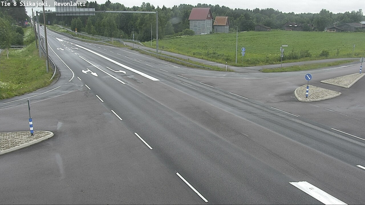 Kelikamerat Kuva Tie 8 Siikajoki, Revonlahti, Siikajoki, Pohjois-Pohjanmaa