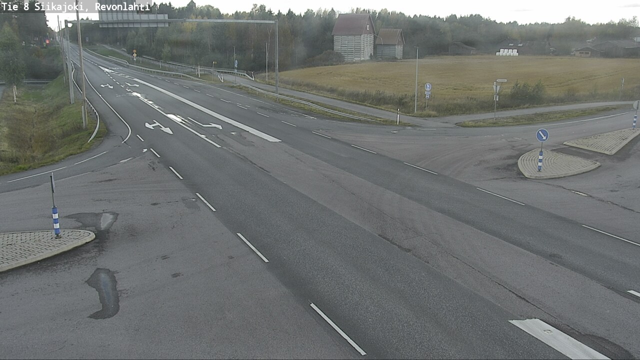 Kelikamerat Kuva Tie 8 Siikajoki, Revonlahti, Siikajoki, Pohjois-Pohjanmaa