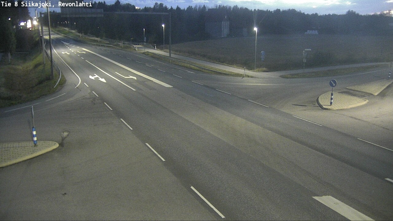 Kelikamerat Kuva Tie 8 Siikajoki, Revonlahti, Siikajoki, Pohjois-Pohjanmaa