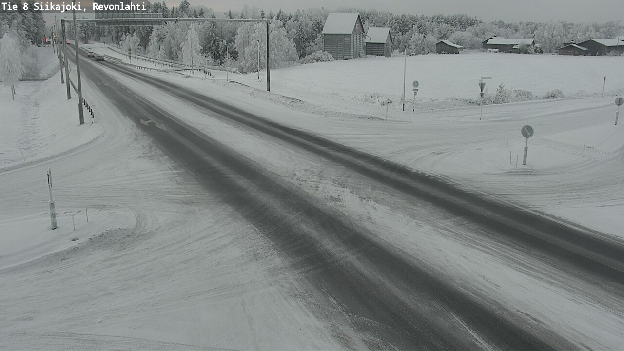 Kelikamerat Kuva Tie 8 Siikajoki, Revonlahti, Siikajoki, Pohjois-Pohjanmaa