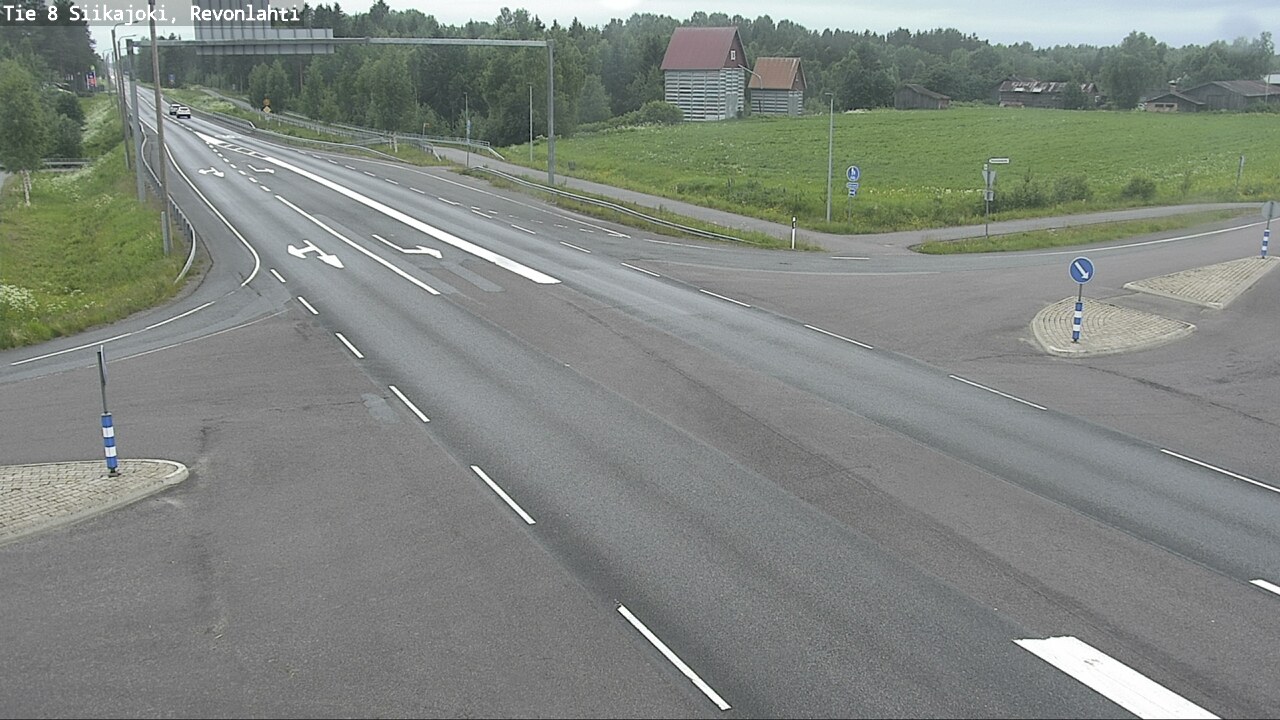 Kelikamerat Kuva Tie 8 Siikajoki, Revonlahti, Siikajoki, Pohjois-Pohjanmaa