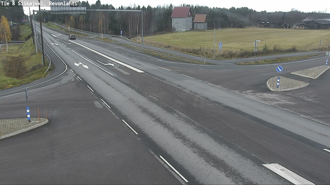 Kelikamerat Kuva Tie 8 Siikajoki, Revonlahti, Siikajoki, Pohjois-Pohjanmaa