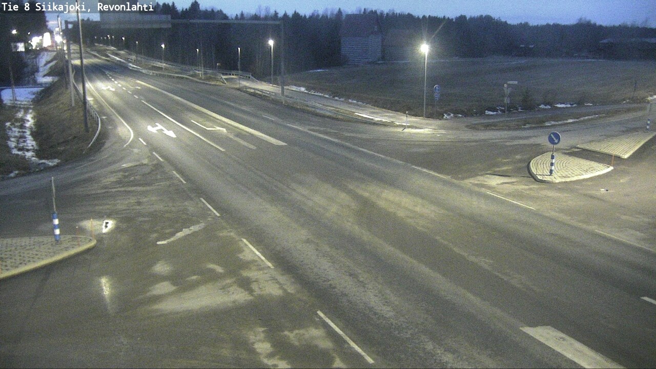 Kelikamerat Kuva Tie 8 Siikajoki, Revonlahti, Siikajoki, Pohjois-Pohjanmaa